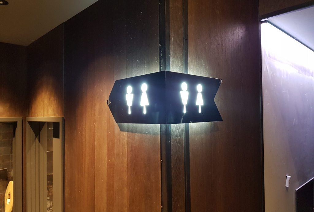 Interior Signage​ - Illuminated Toilet Signs - Wayfinding - Signwise Auckland